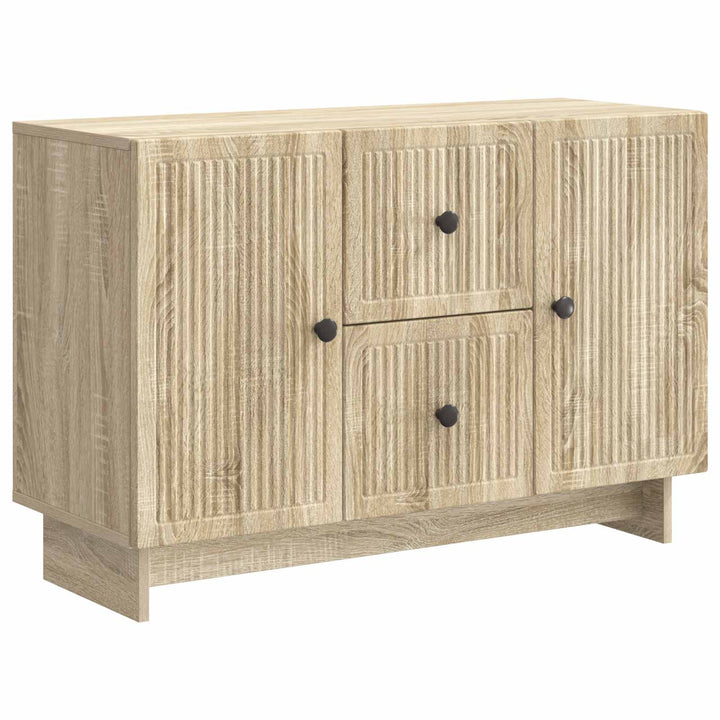 Sideboard Sonoma-eg 89 x 34,5 x 60 cm Konstrueret træ