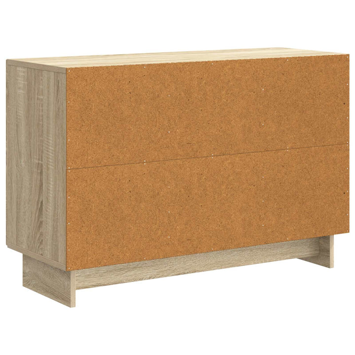 Sideboard Sonoma-eg 89 x 34,5 x 60 cm Konstrueret træ