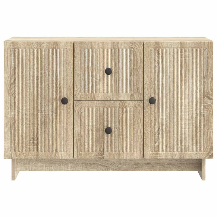 Sideboard Sonoma-eg 89 x 34,5 x 60 cm Konstrueret træ