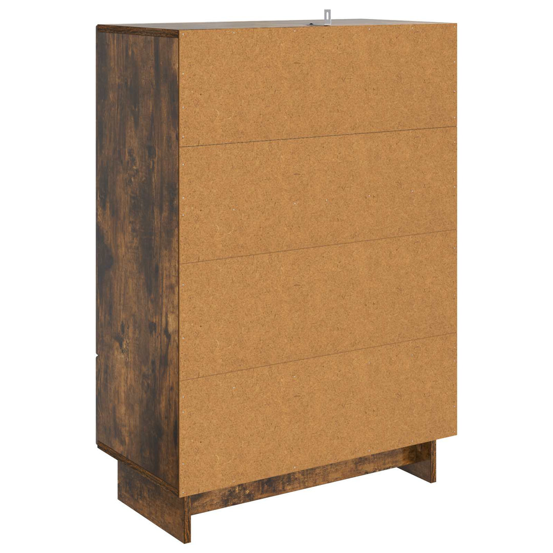 Sideboard Røget Eg 66 x 34,5 x 95 cm Konstrueret træ