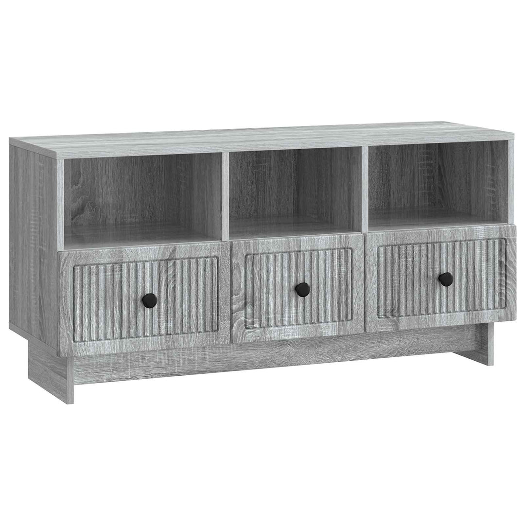 TV-skab Grå sonoma-eg 102 x 34,5 x 50 cm Konstrueret træ