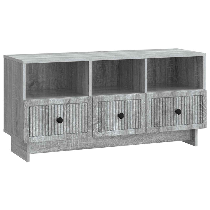 TV-skab Grå sonoma-eg 102 x 34,5 x 50 cm Konstrueret træ