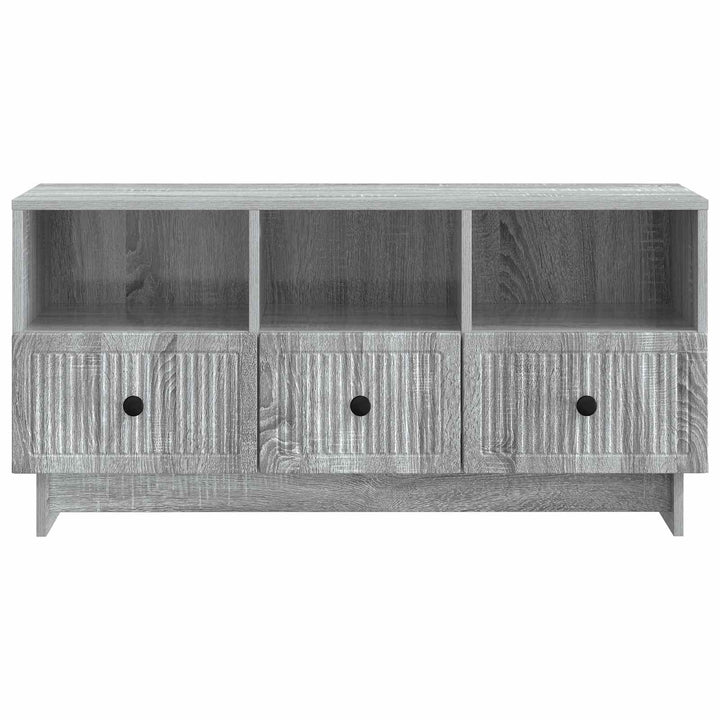 TV-skab Grå sonoma-eg 102 x 34,5 x 50 cm Konstrueret træ