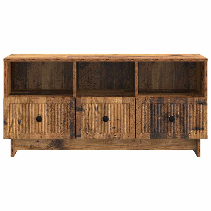 TV-skab Gammelt træ 102 x 34,5 x 50 cm Konstrueret træ