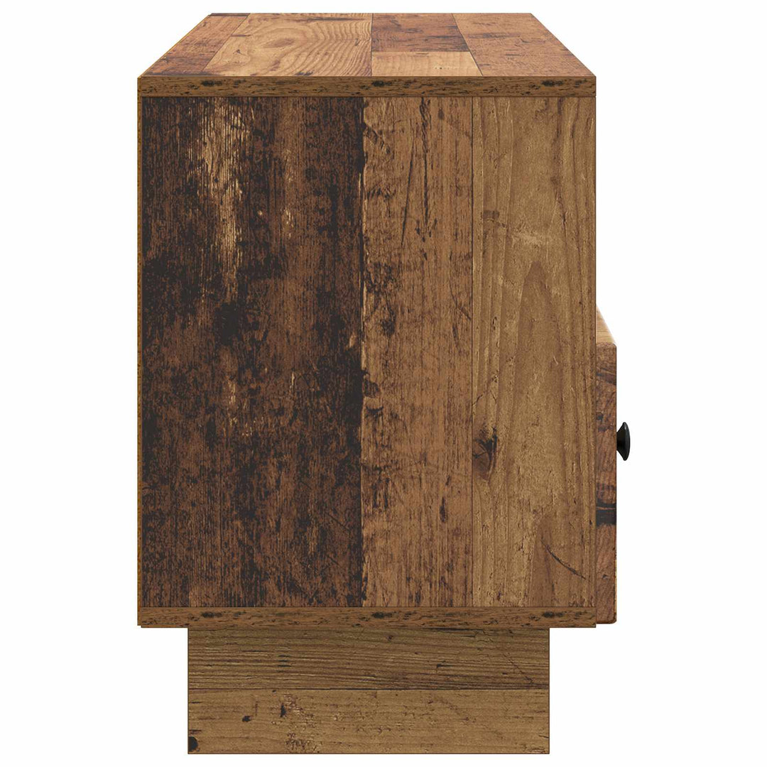 TV-skab Gammelt træ 102 x 34,5 x 50 cm Konstrueret træ