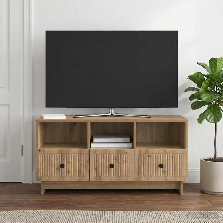 TV-skab 102 x 34,5 x 50 cm Artisan-eg Konstrueret træ