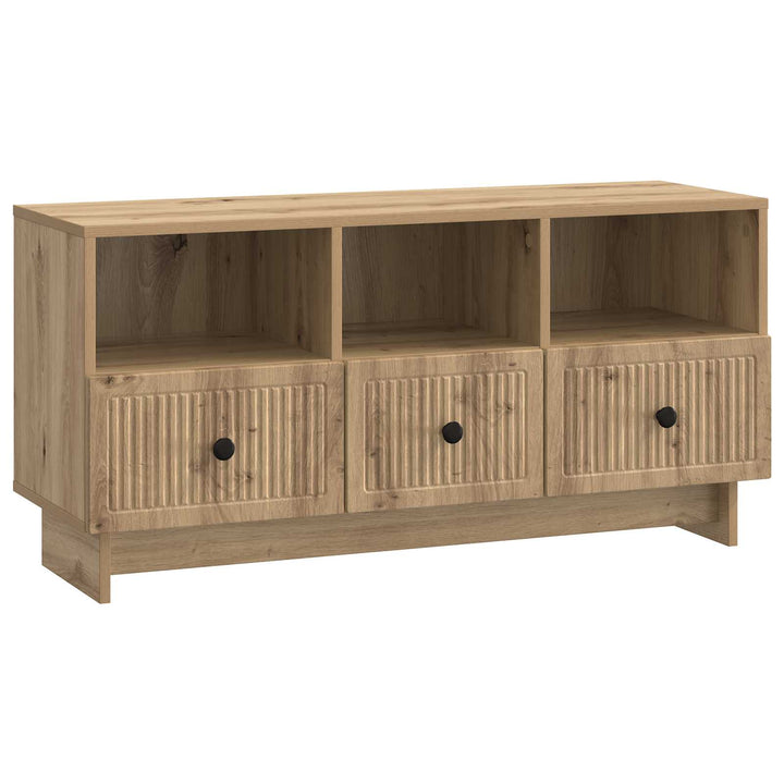 TV-skab 102 x 34,5 x 50 cm Artisan-eg Konstrueret træ