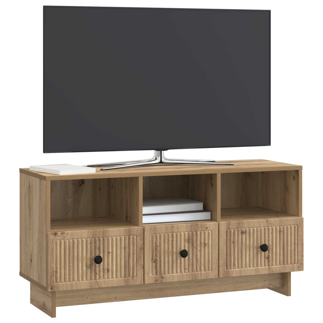 TV-skab 102 x 34,5 x 50 cm Artisan-eg Konstrueret træ