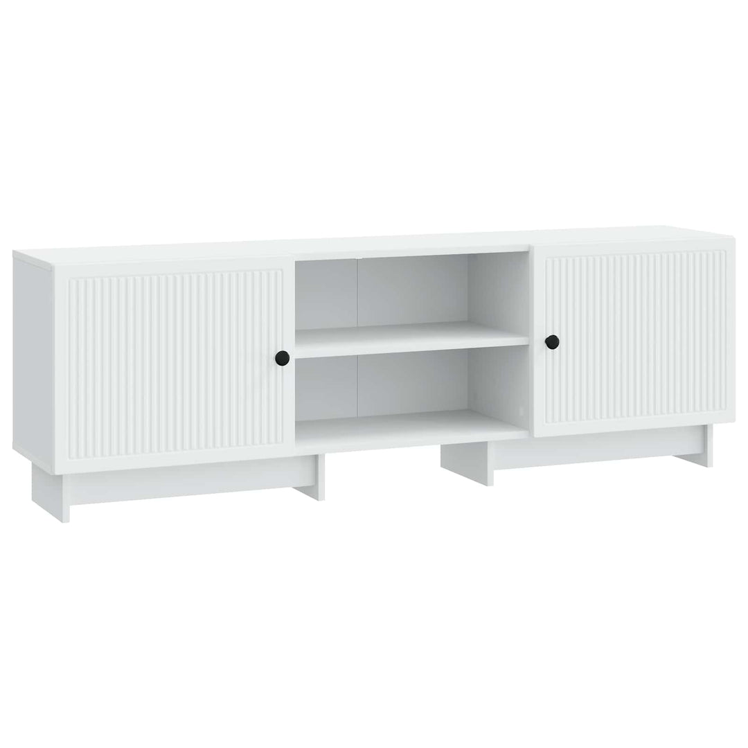 TV-skab Hvid 150 x 31 x 50 cm Konstrueret træ