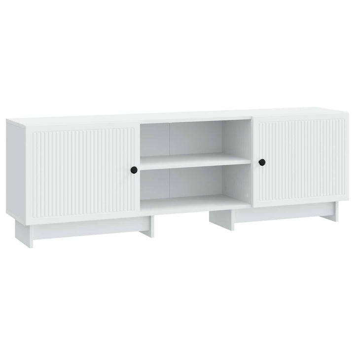 TV-skab Hvid 150 x 31 x 50 cm Konstrueret træ