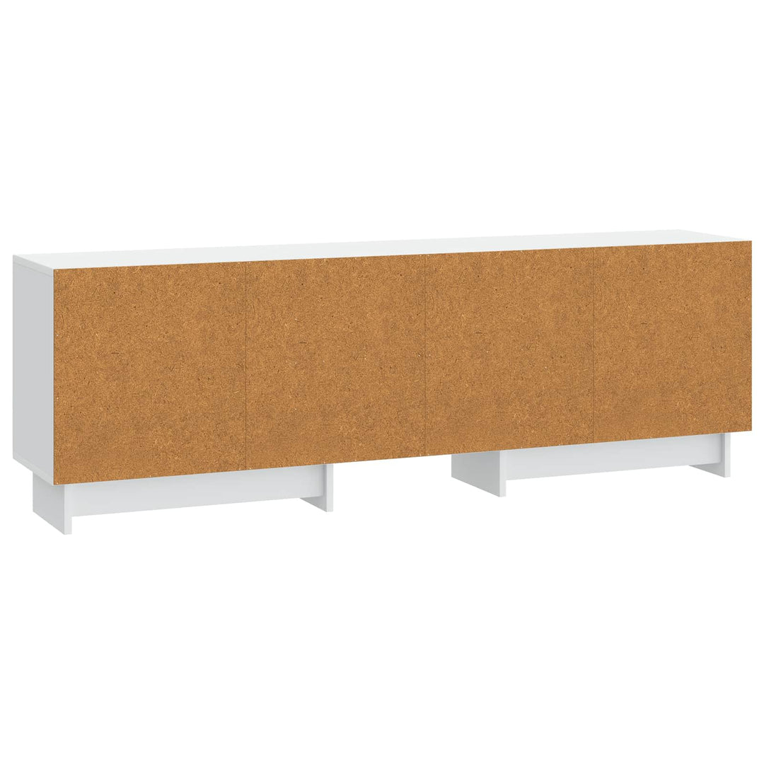 TV-skab Hvid 150 x 31 x 50 cm Konstrueret træ