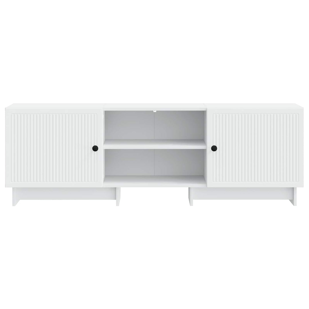 TV-skab Hvid 150 x 31 x 50 cm Konstrueret træ
