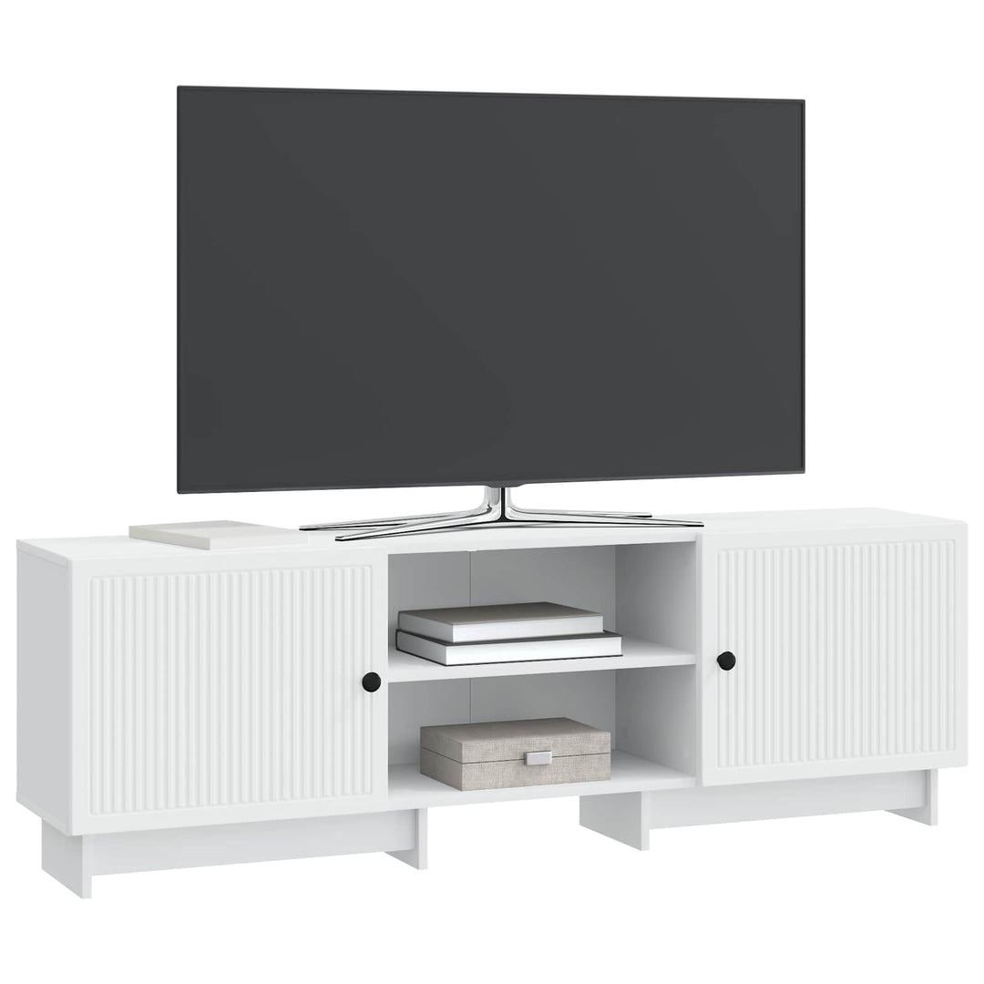 TV-skab Hvid 150 x 31 x 50 cm Konstrueret træ