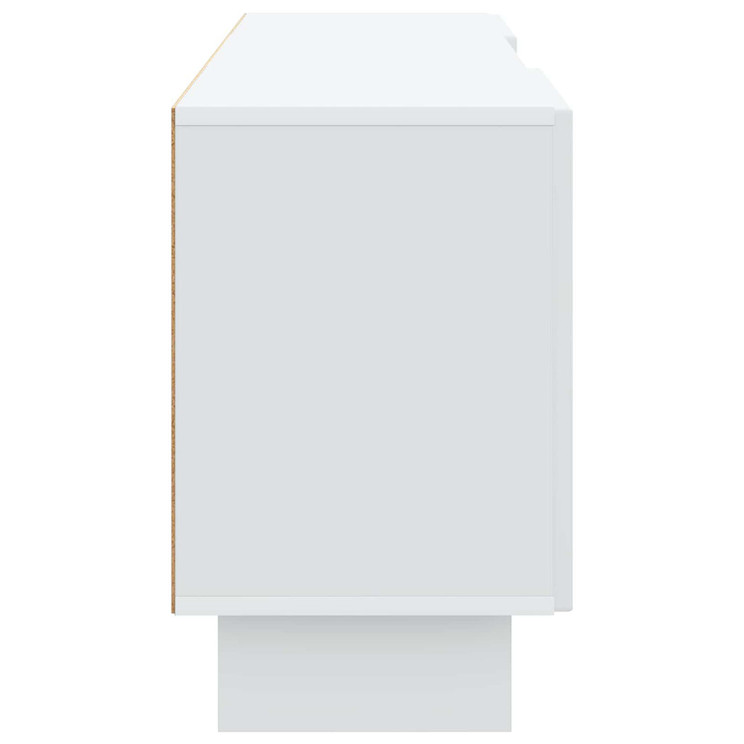 TV-skab Hvid 150 x 31 x 50 cm Konstrueret træ
