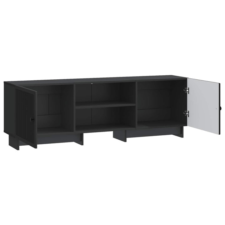 TV-skab 150 x 31 x 50 cm Sort Konstrueret træ
