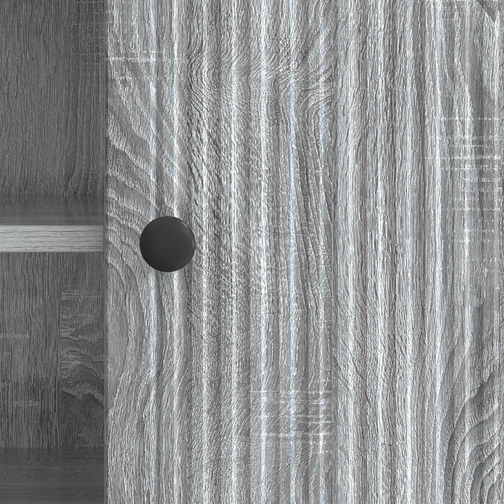 TV-skab 102 x 34,5 x 50 cm Grå Sonoma Konstrueret træ