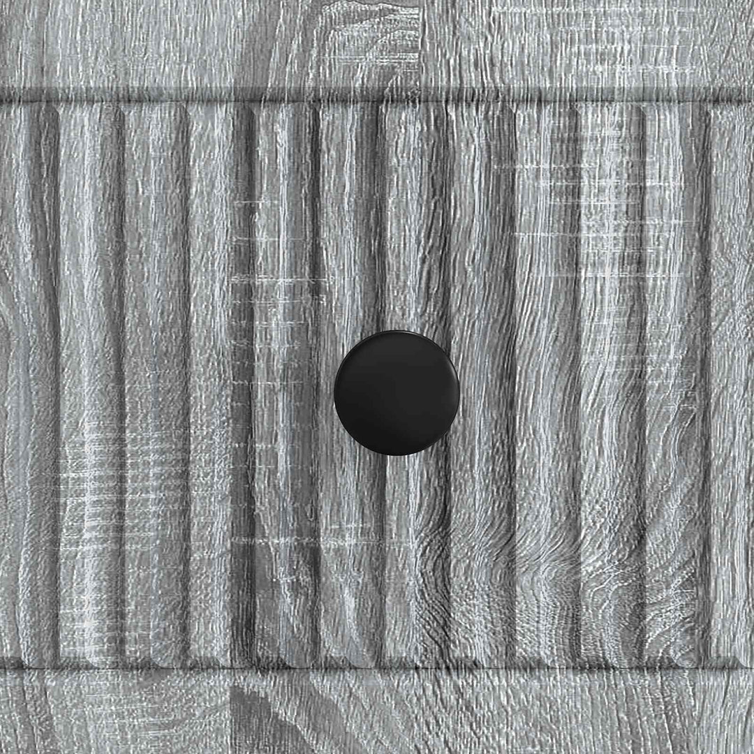 TV-skab Grå sonoma-eg 147 x 34,5 x 30 cm Konstrueret træ