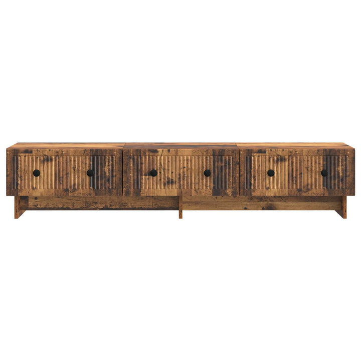 TV-skab Gammelt træ 147 x 34,5 x 30 cm Konstrueret træ