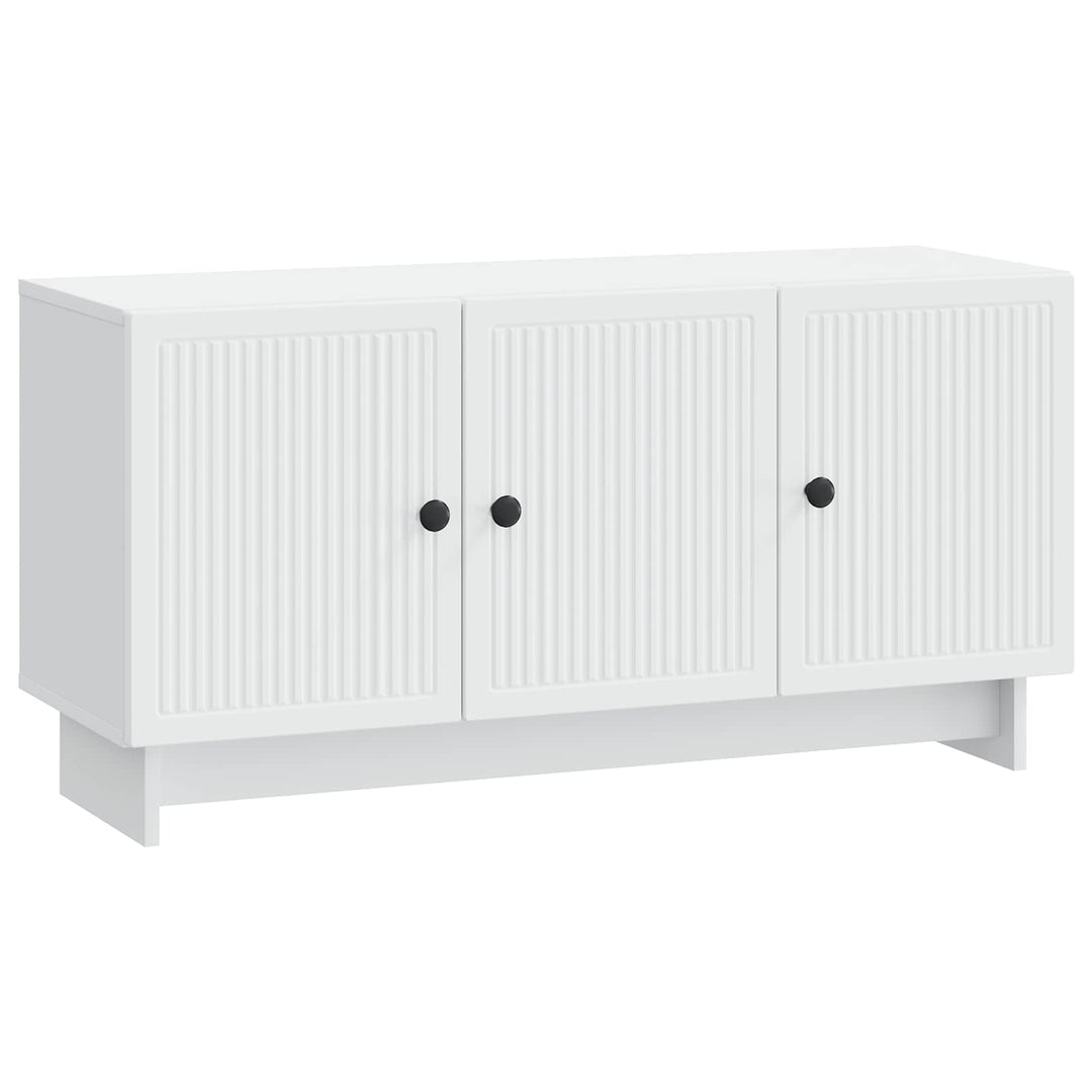 TV-skab Hvid 99 x 34,5 x 50 cm Konstrueret træ