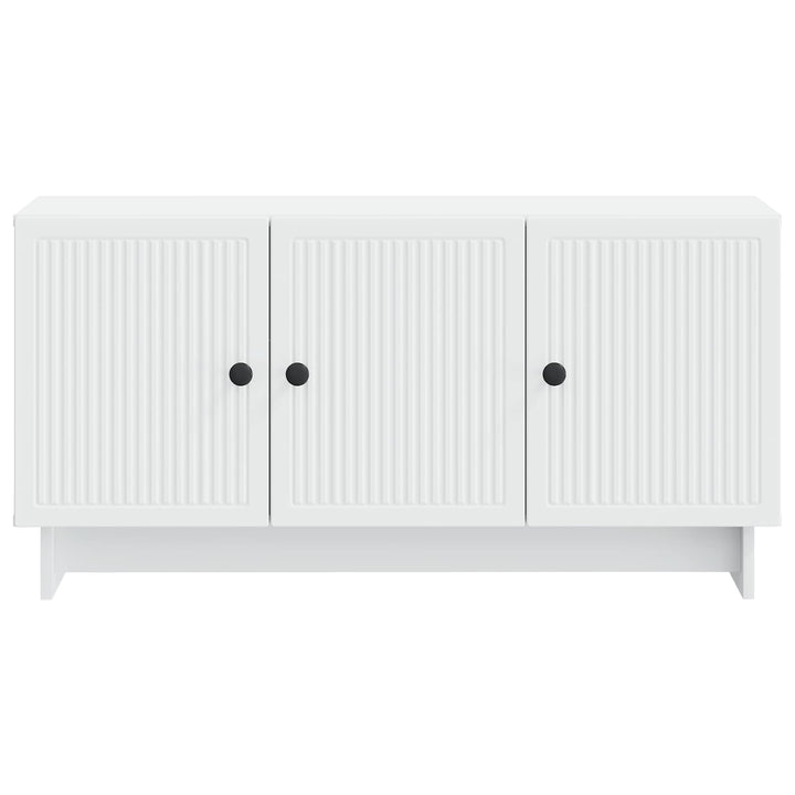 TV-skab Hvid 99 x 34,5 x 50 cm Konstrueret træ