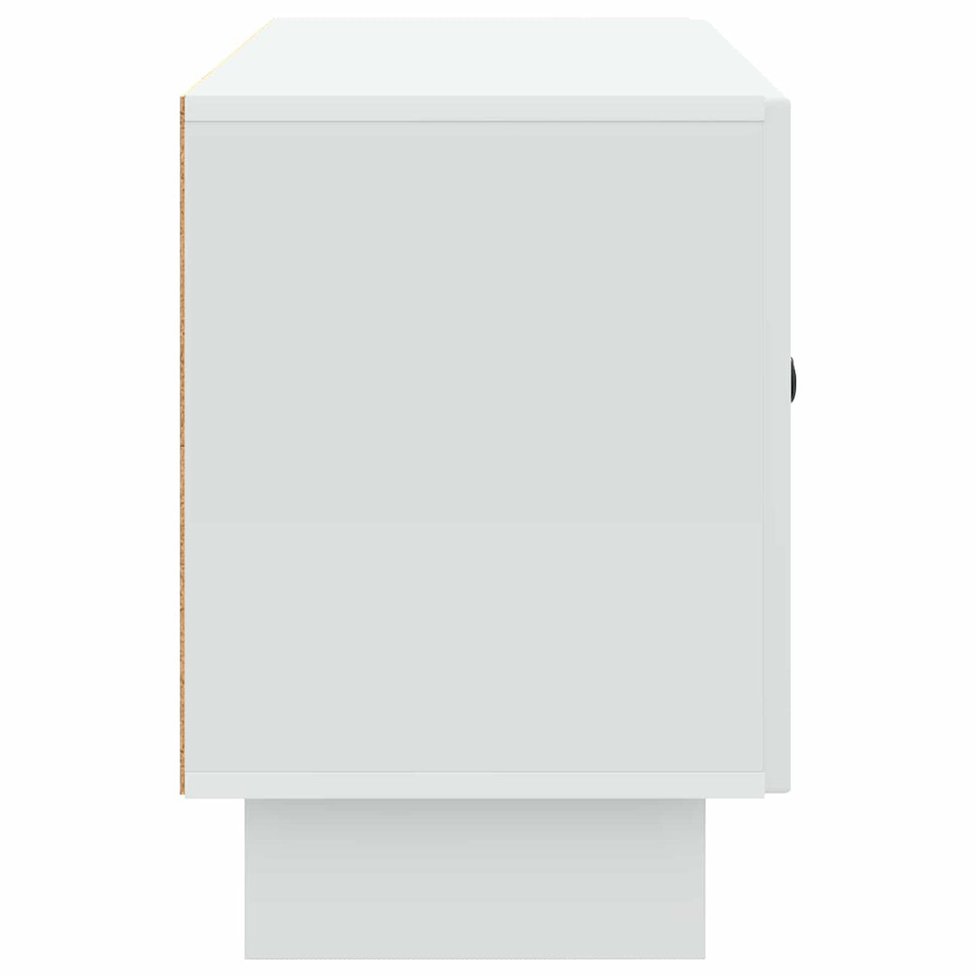 TV-skab Hvid 99 x 34,5 x 50 cm Konstrueret træ