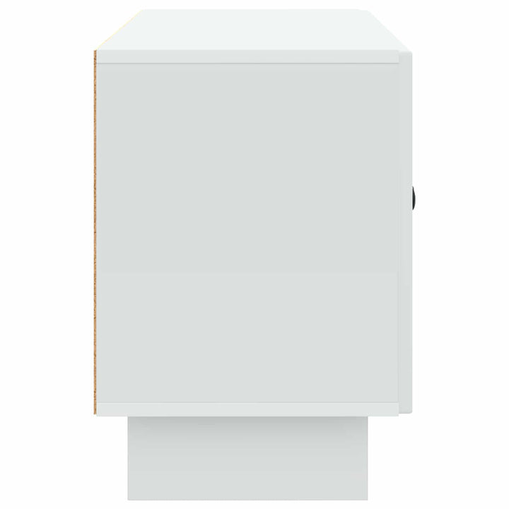 TV-skab Hvid 99 x 34,5 x 50 cm Konstrueret træ