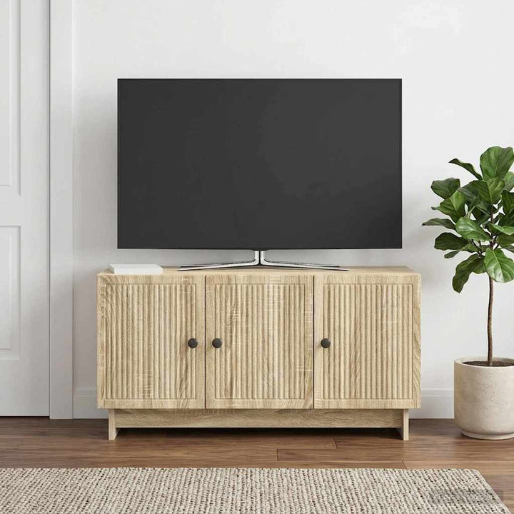 TV-skab 99 x 34,5 x 50 cm Sonoma-eg Konstrueret træ