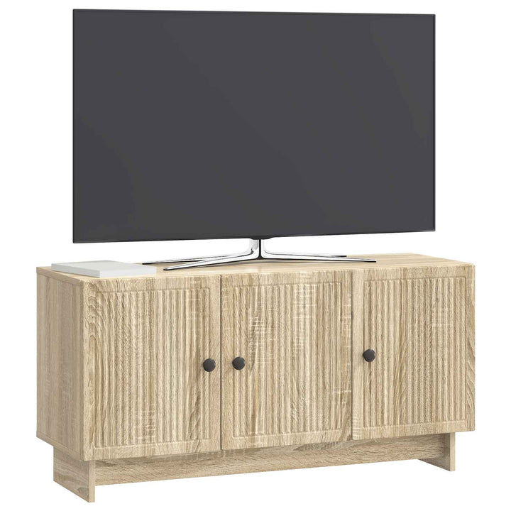 TV-skab 99 x 34,5 x 50 cm Sonoma-eg Konstrueret træ