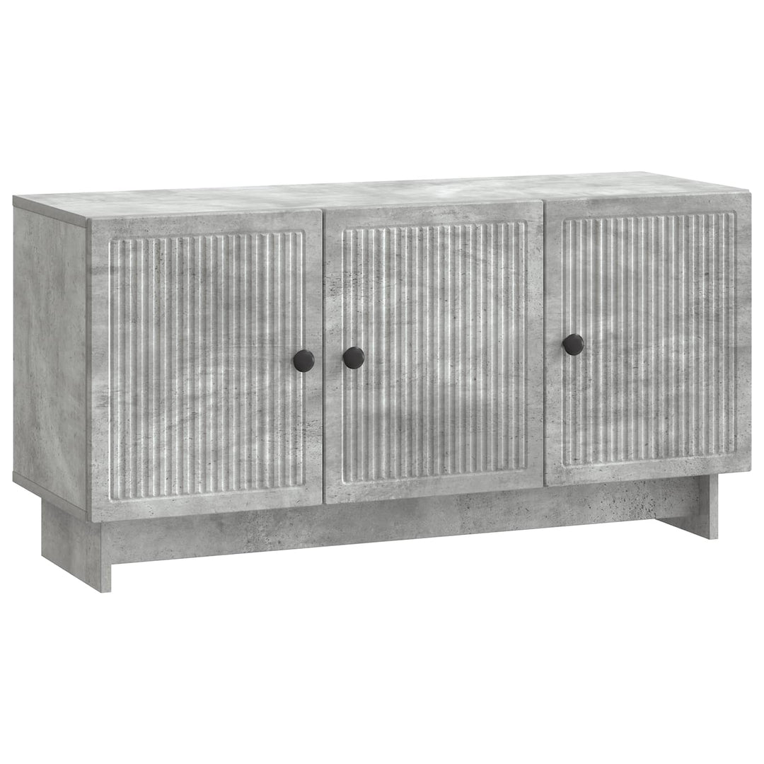 TV-skab 99 x 34,5 x 50 cm Betongrå Konstrueret træ