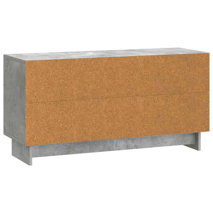 TV-skab 99 x 34,5 x 50 cm Betongrå Konstrueret træ