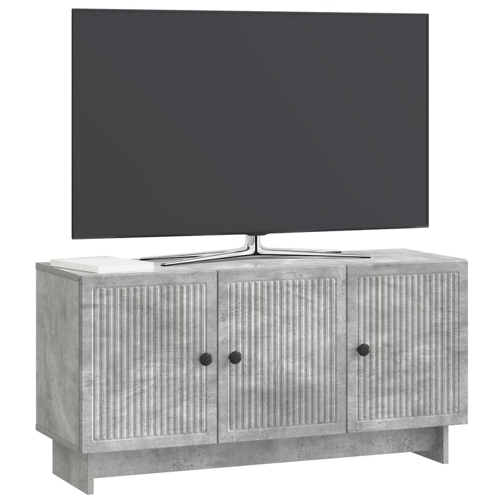 TV-skab 99 x 34,5 x 50 cm Betongrå Konstrueret træ