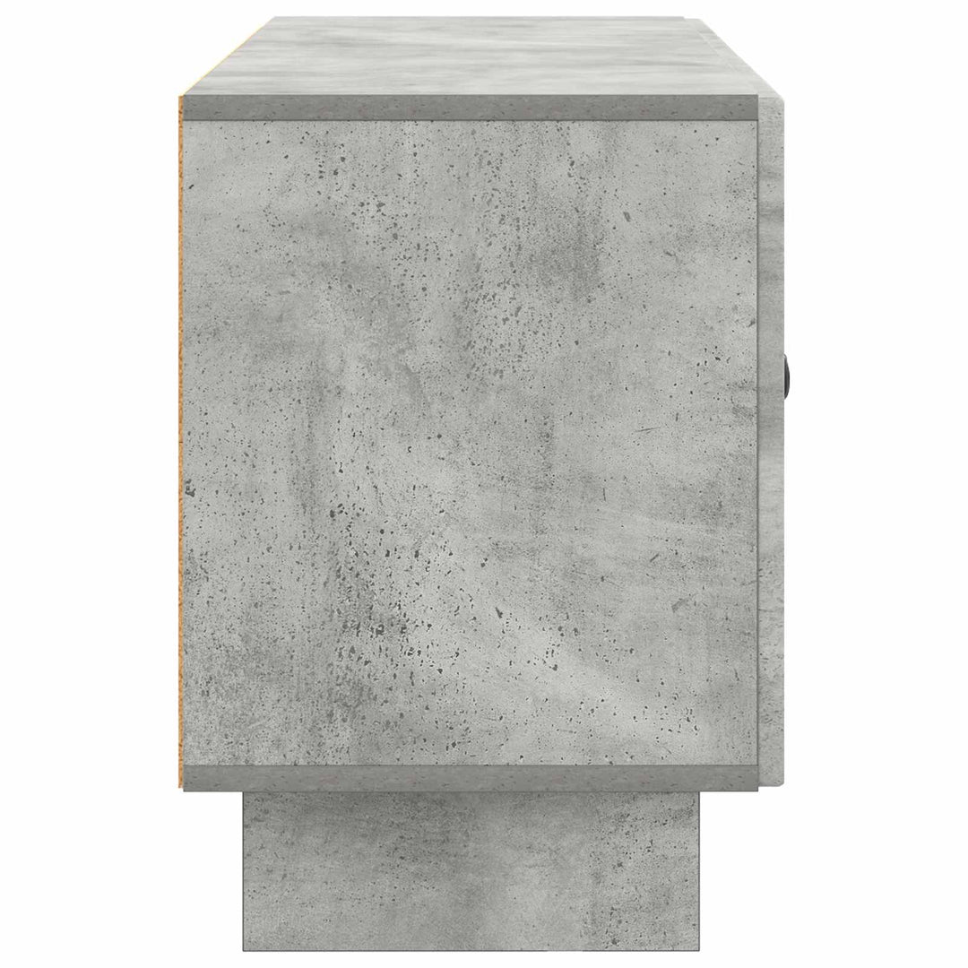 TV-skab 99 x 34,5 x 50 cm Betongrå Konstrueret træ