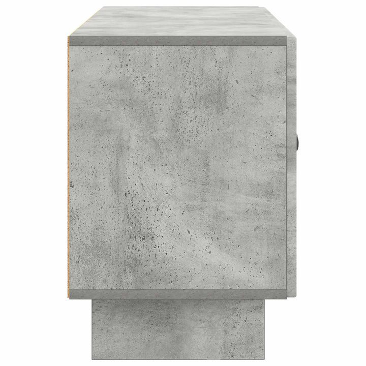 TV-skab Betongrå 99 x 34,5 x 50 cm Konstrueret træ