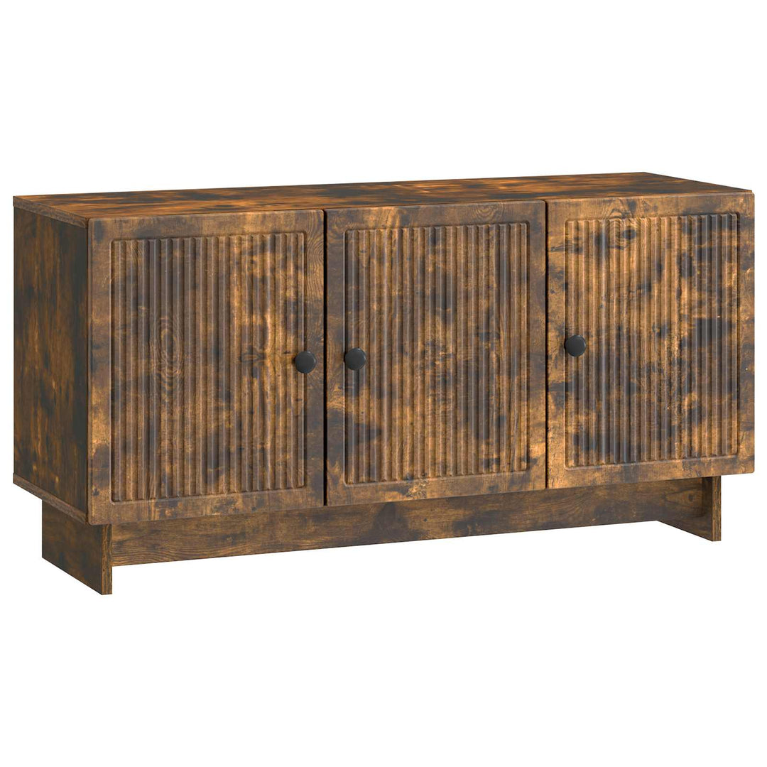 TV-skab 99 x 34,5 x 50 cm Røget eg Konstrueret træ