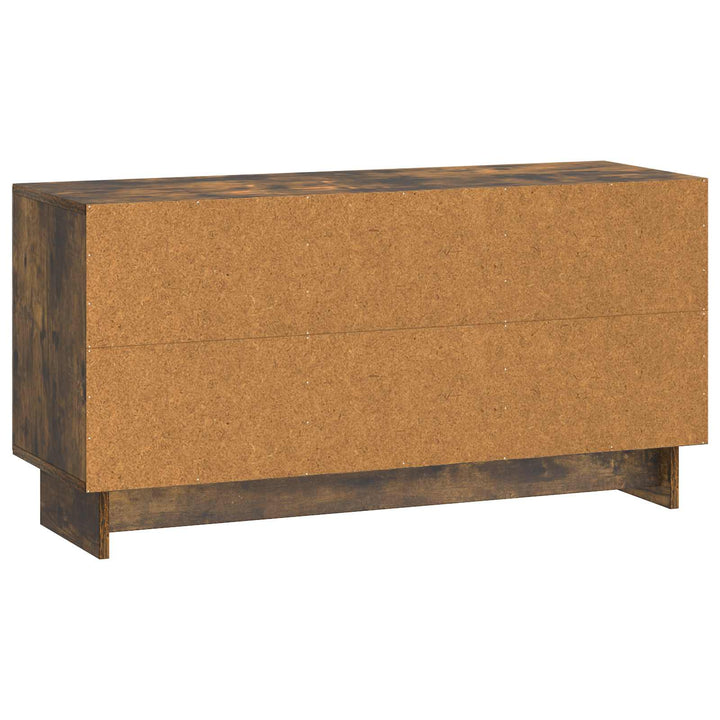TV-skab 99 x 34,5 x 50 cm Røget eg Konstrueret træ