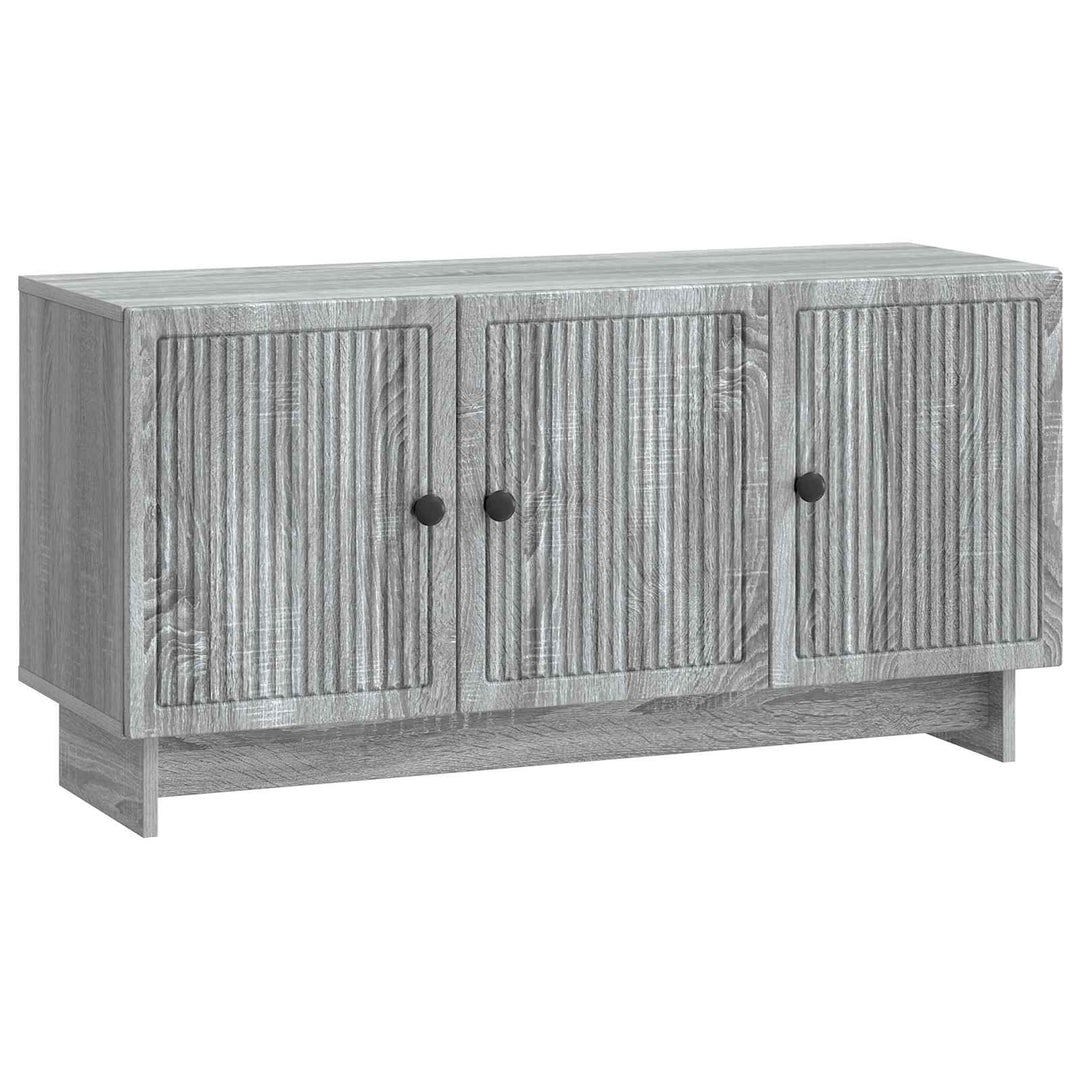 TV-skab 99 x 34,5 x 50 cm Grå sonoma-eg Konstrueret træ