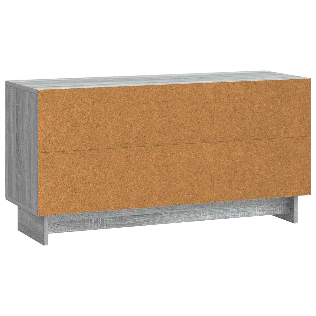 TV-skab 99 x 34,5 x 50 cm Grå sonoma-eg Konstrueret træ