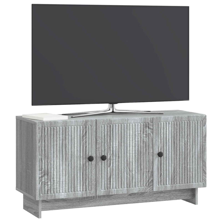 TV-skab 99 x 34,5 x 50 cm Grå sonoma-eg Konstrueret træ