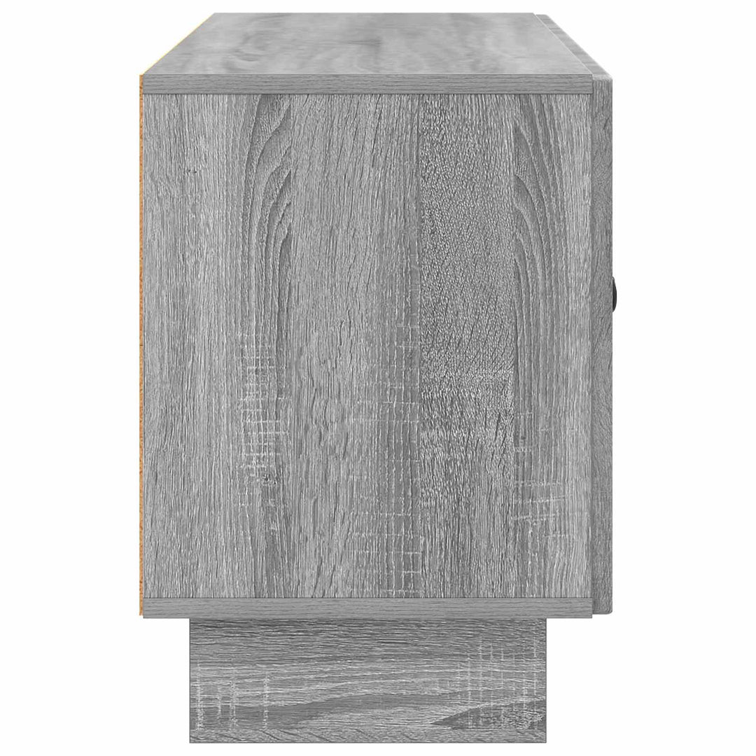 TV-skab 99 x 34,5 x 50 cm Grå sonoma-eg Konstrueret træ