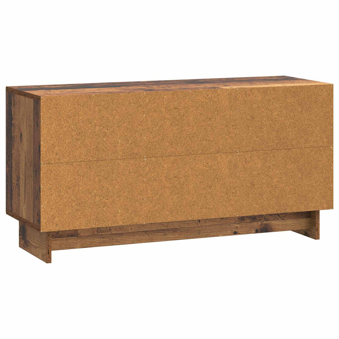 TV-skab 99 x 34,5 x 50 cm Gammelt træ Konstrueret træ