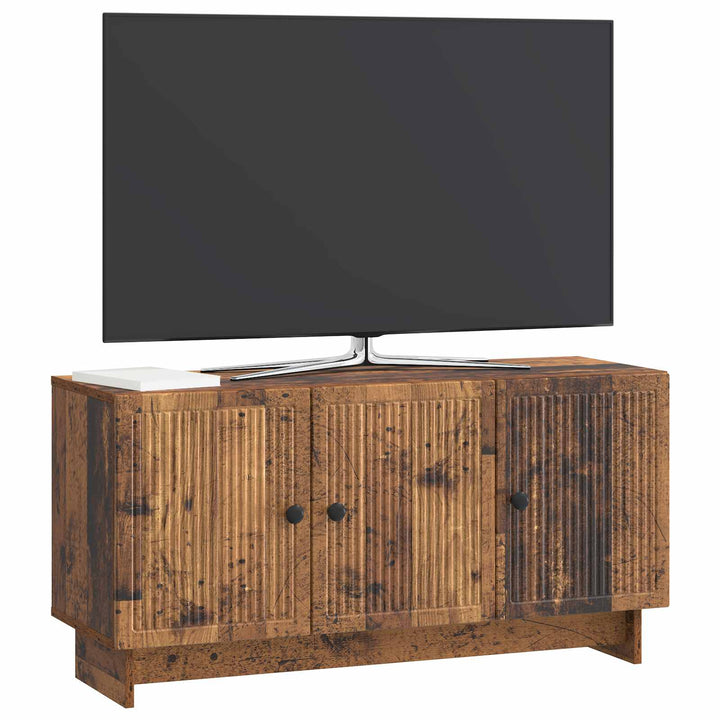 TV-skab 99 x 34,5 x 50 cm Gammelt træ Konstrueret træ