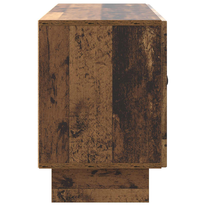 TV-skab 99 x 34,5 x 50 cm Gammelt træ Konstrueret træ