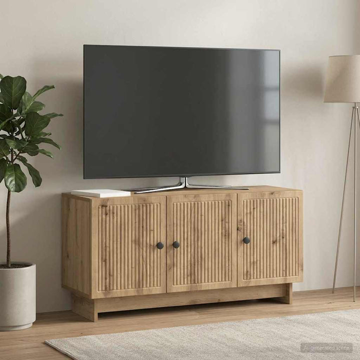 TV-skab 99 x 34,5 x 50 cm Artisan-eg Konstrueret træ