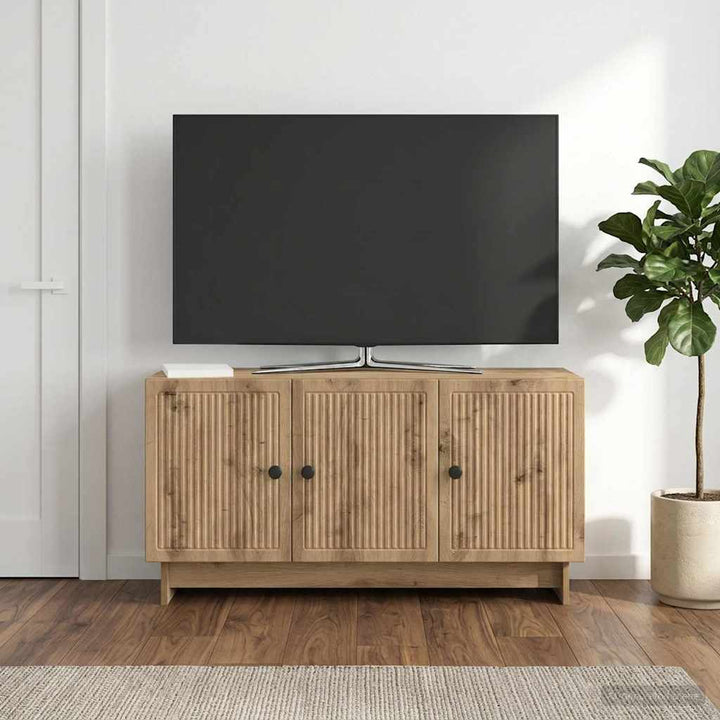 TV-skab 99 x 34,5 x 50 cm Artisan-eg Konstrueret træ