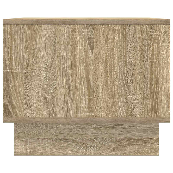 Sofabord Sonoma-eg 90 x 50 x 40 cm Konstrueret træ