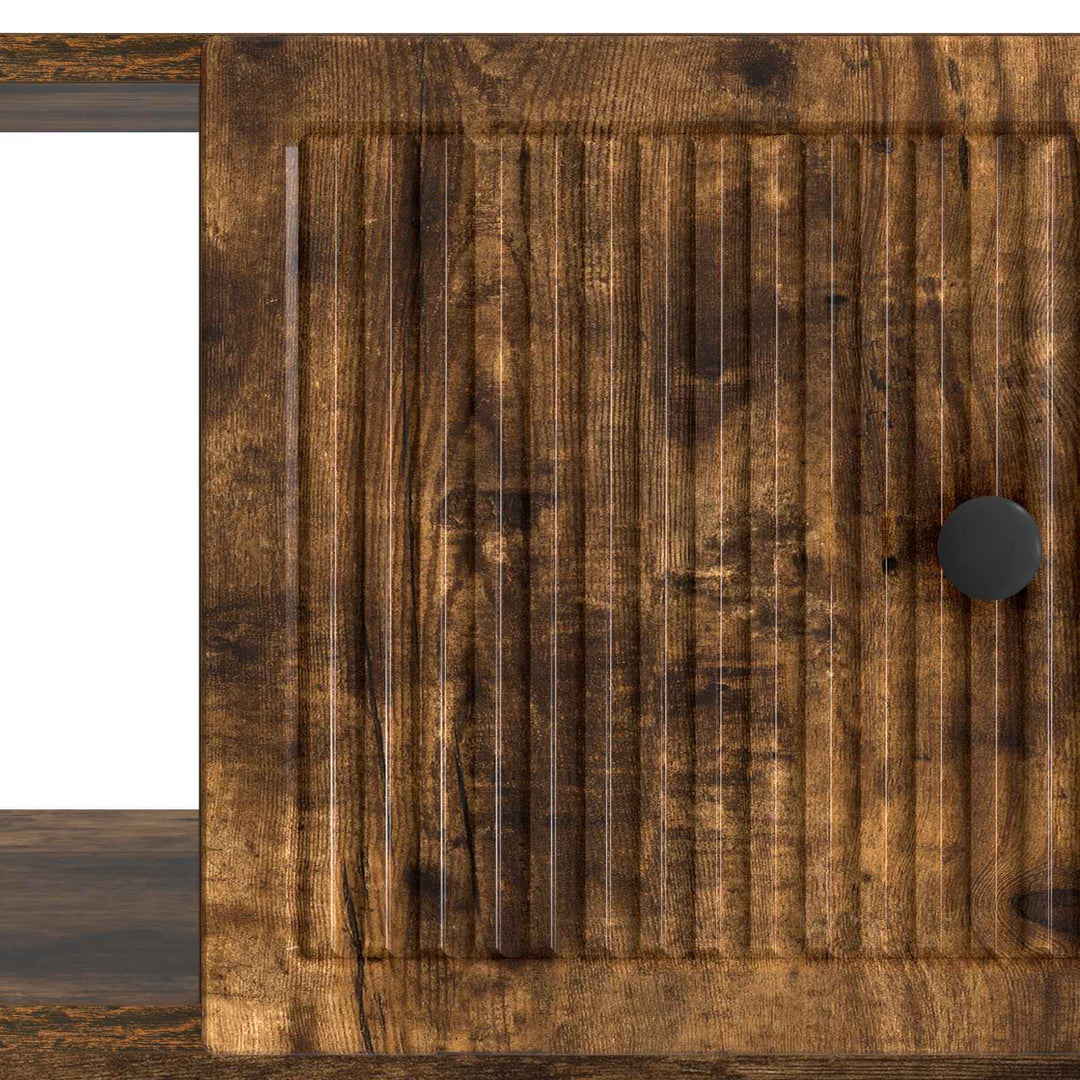 Sofabord Røget eg 90 x 50 x 40 cm Konstrueret træ
