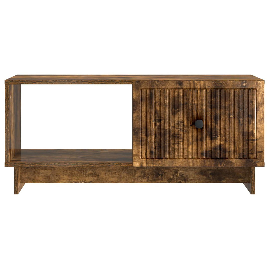 Sofabord Røget eg 90 x 50 x 40 cm Konstrueret træ