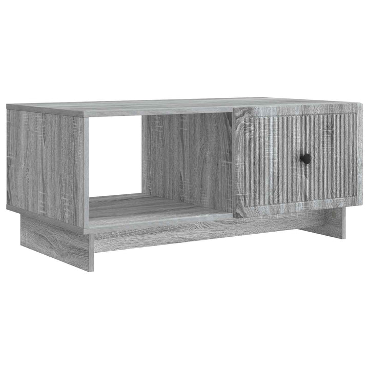 Sofabord Grå sonoma-eg 90 x 50 x 40 cm Konstrueret træ