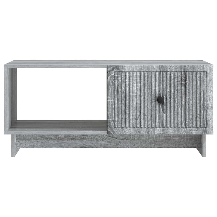 Sofabord Grå sonoma-eg 90 x 50 x 40 cm Konstrueret træ