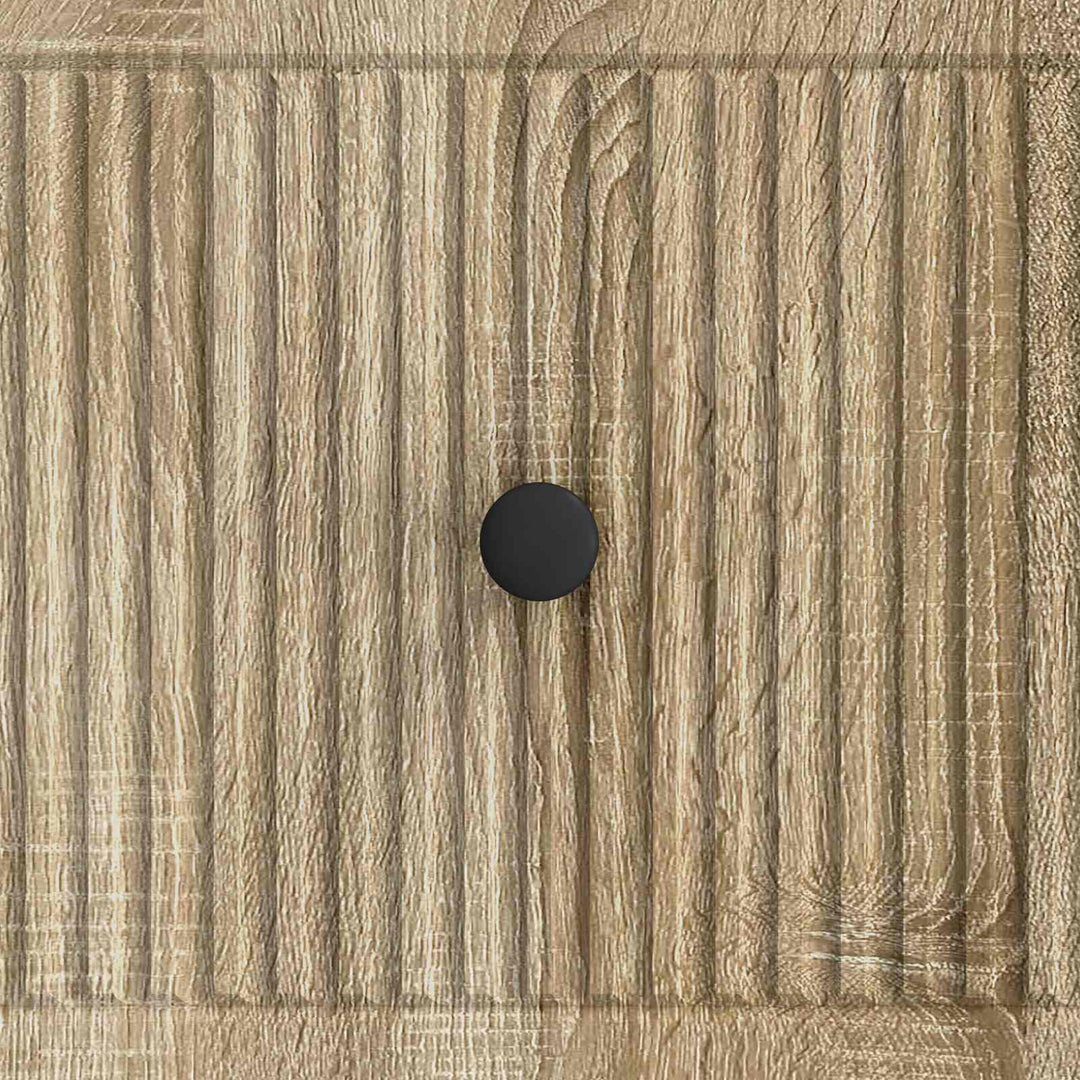 Sofabord med skuffe Sonoma-eg 49 x 50 x 40 cm Konstrueret træ